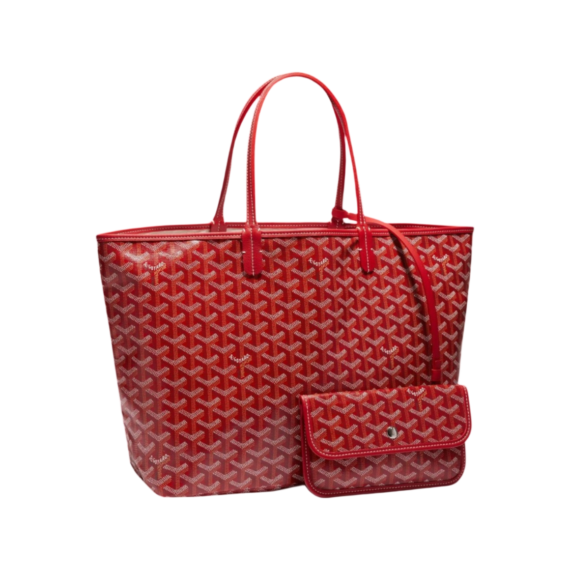 고야드 생루이 PM 백 레드 (크로 포함)(Goyard Saint Louis PM Bag Red (with Croc))