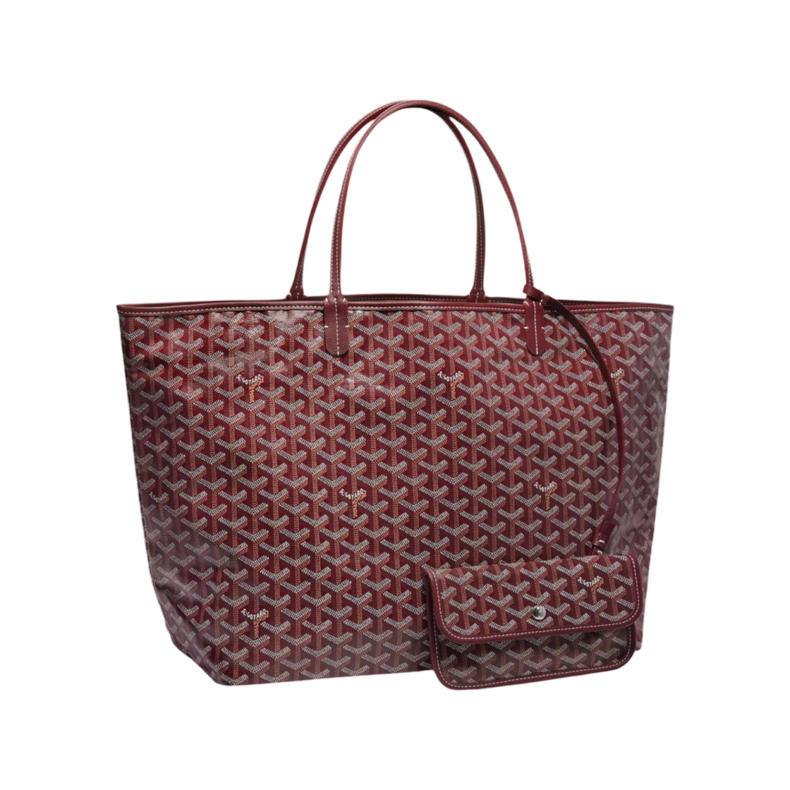 고야드 생루이 GM 백 버건디 (크로 포함)(Goyard Saint Louis GM Bag Burgundy (with Croc))