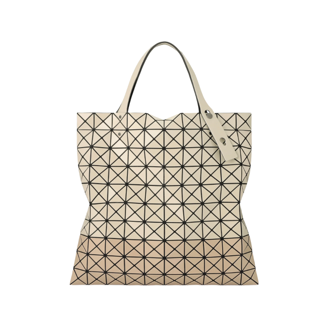 바오 바오 이세이 미야케 프리즘 바이컬러 토트백 라이트 베이지 베이지(Bao Bao Issey Miyake Prism Bi-Color Tote Bag Light Beige Beige)