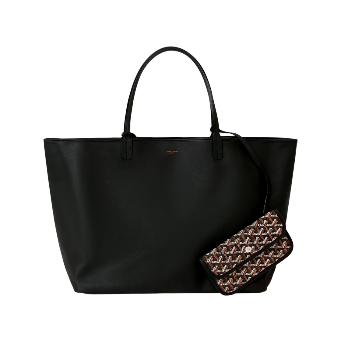 - Goyard Anjou GM Bag Black (with Croc)