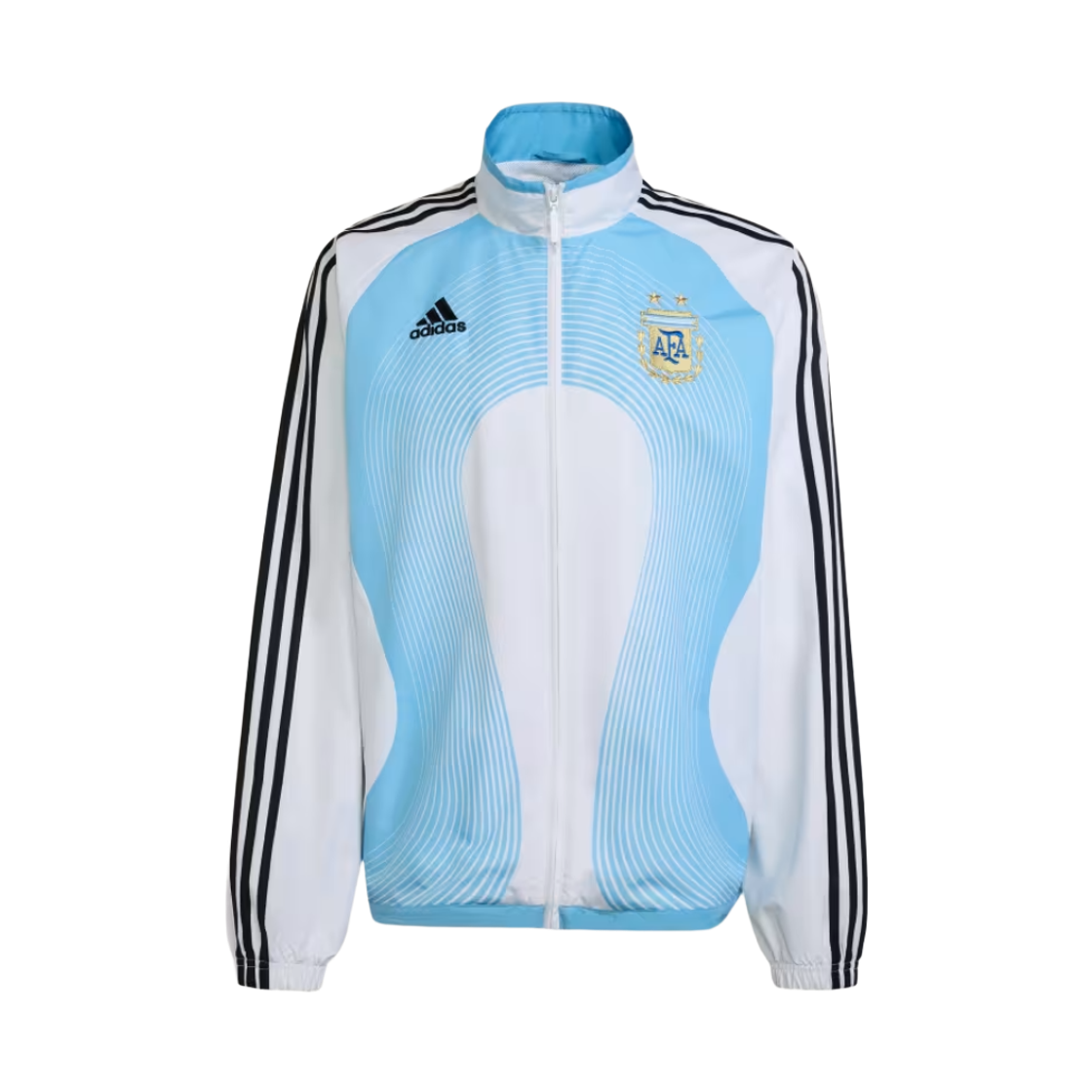 아디다스 아르헨티나 홈 트랙 탑 2006 화이트 - KR 사이즈 (논 마킹 버전)(Adidas Argentina Home Track Top 2006 White - KR Sizing (Non Marking Ver.)) - 1