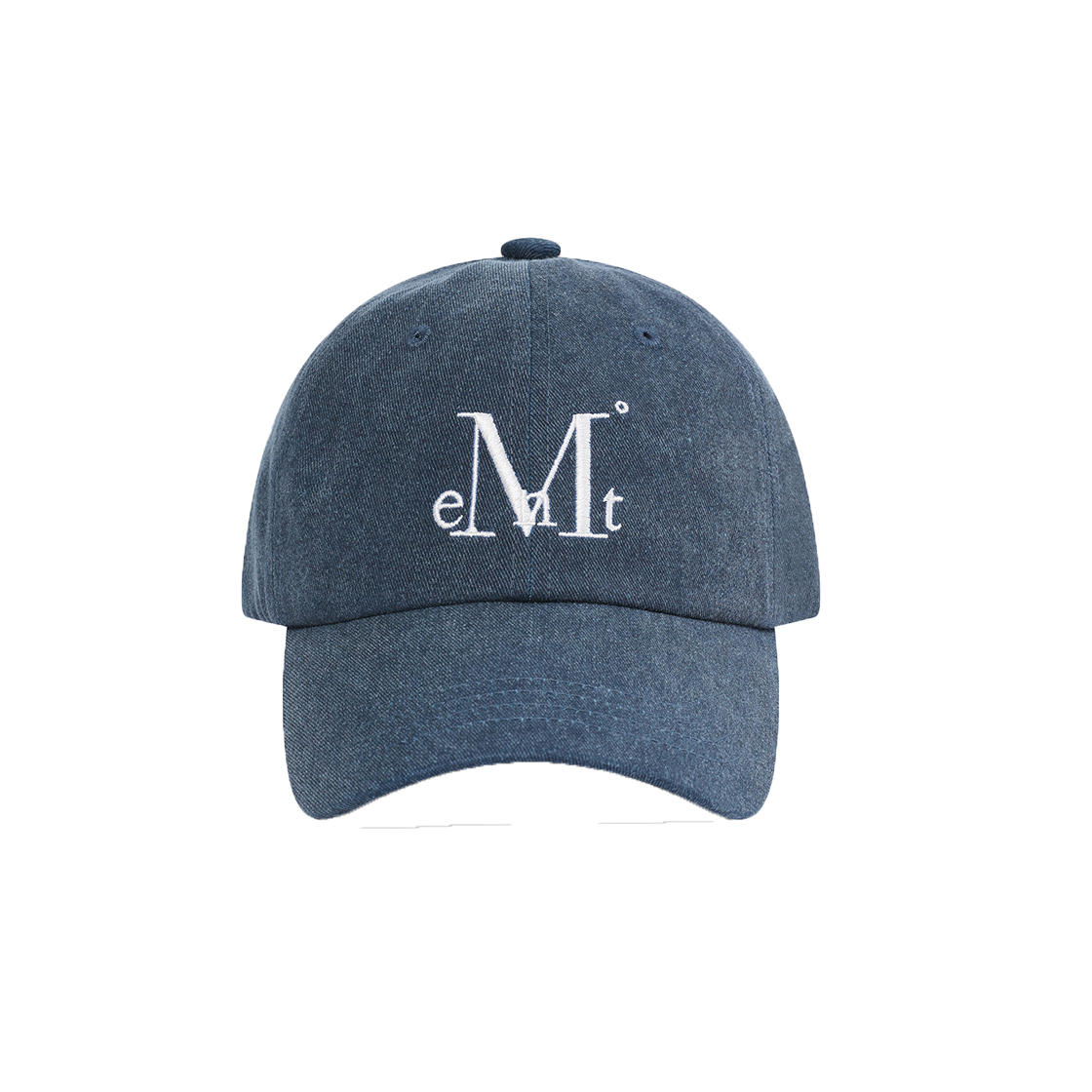 P0000BHU MUCENT Signature Ball Cap Pigment Dyeing Navy