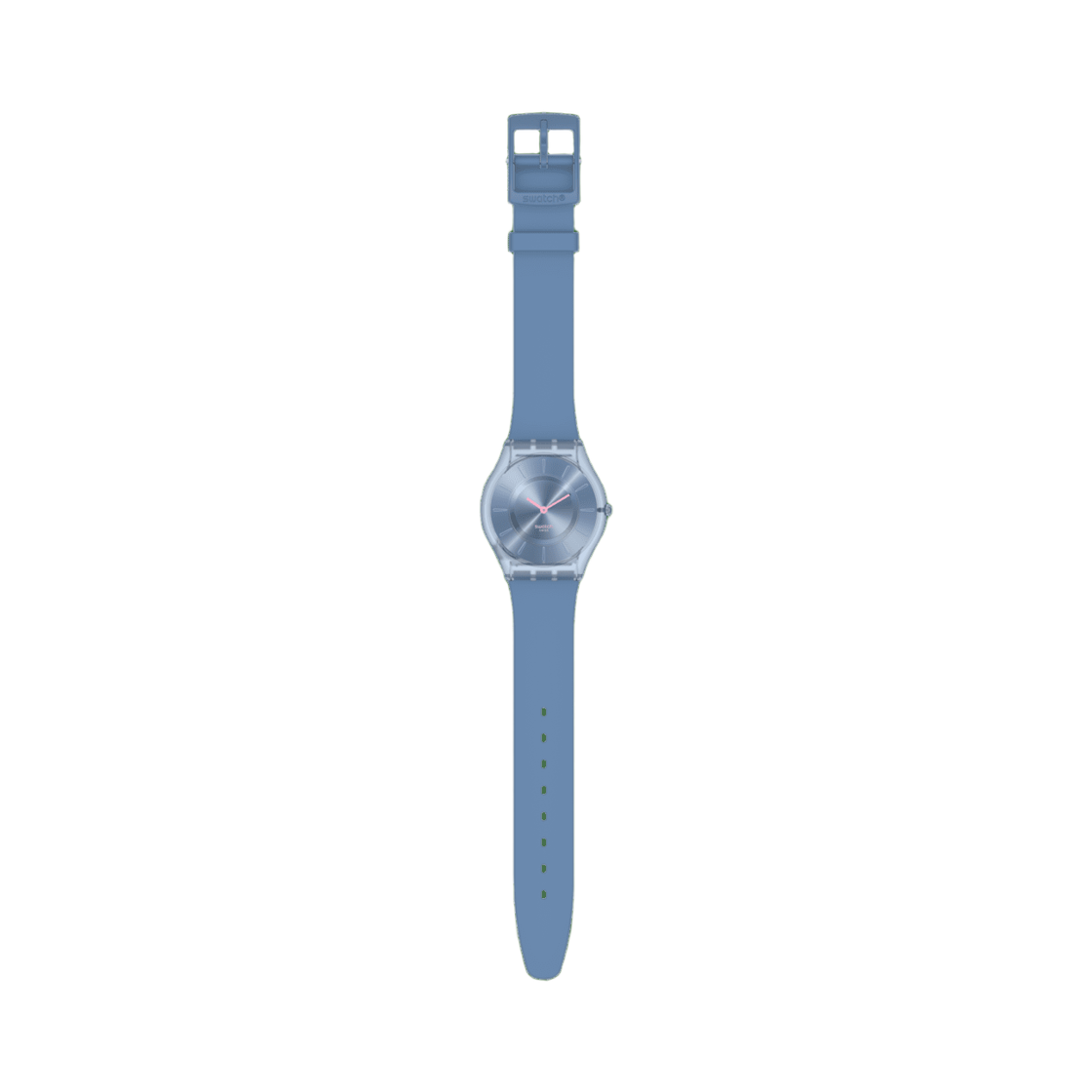 스와치 데님 블루 34mm 쿼츠 블루(Swatch Denim Blue 34mm Quartz Blue) - 2