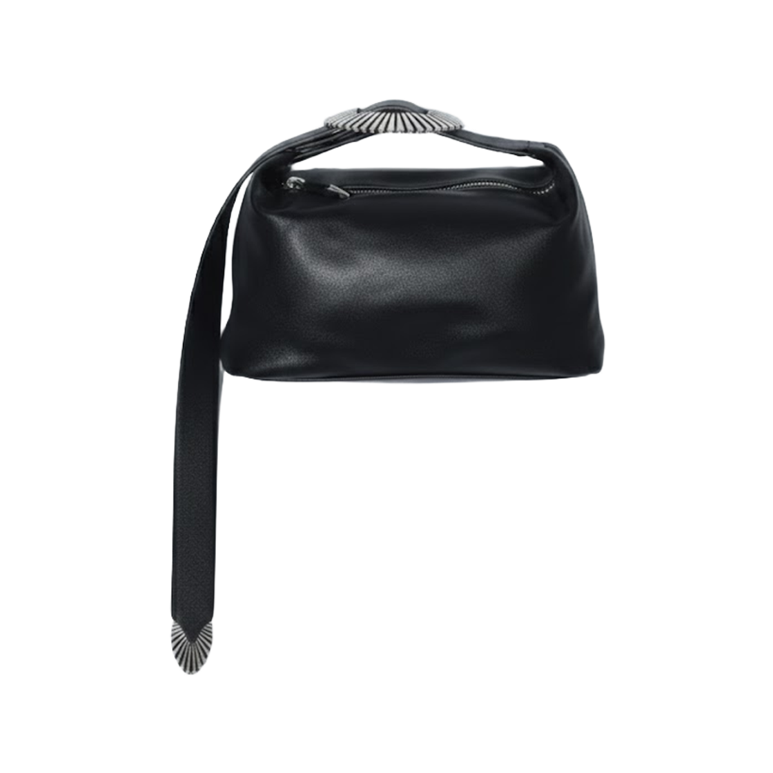 KW6BBGTTO18BK Toga Too Leather Mini Bag Black - 26SS