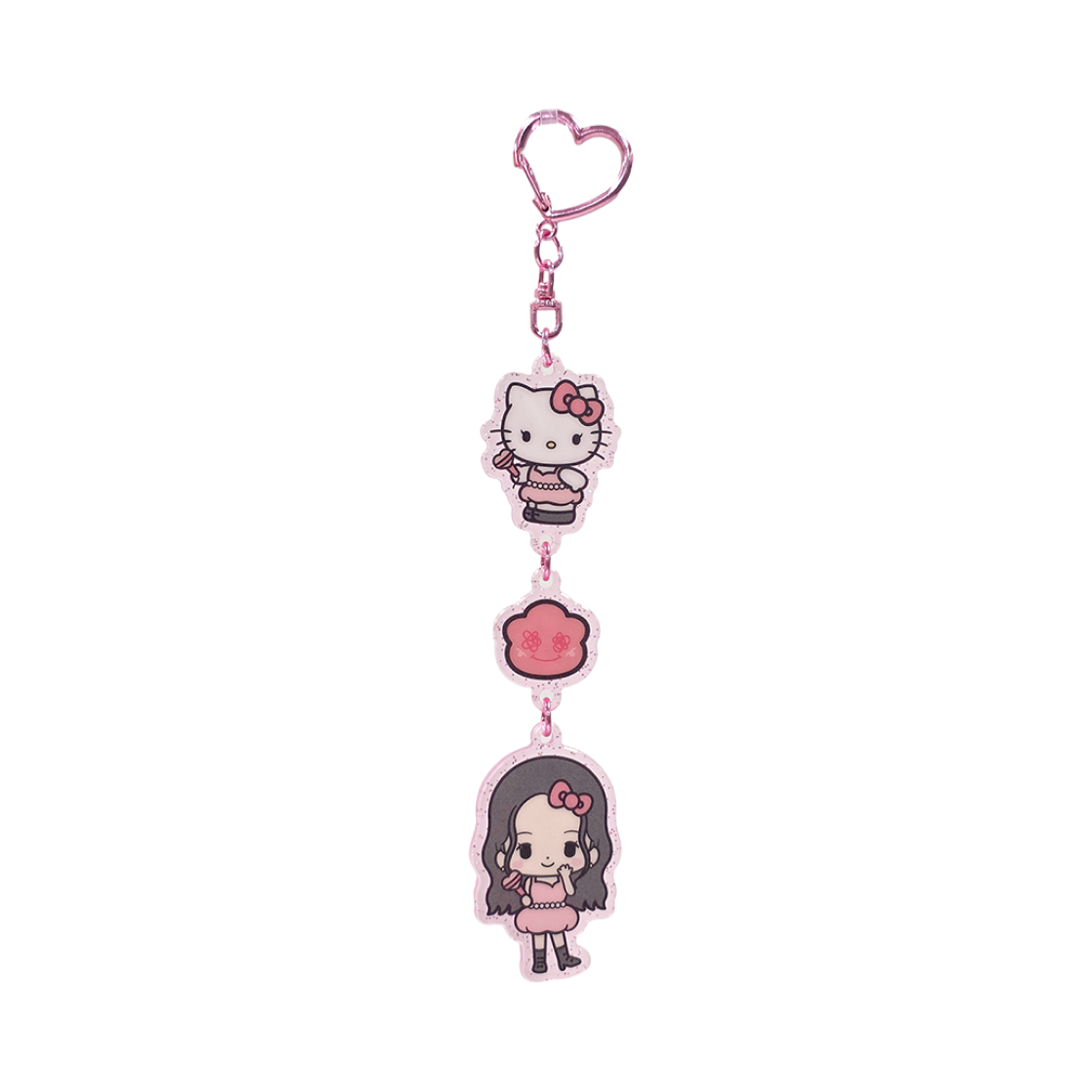 [헬로키티 x 지수] 아크릴 키링([HELLO KITTY x JISOO] Acyrl Keychain)