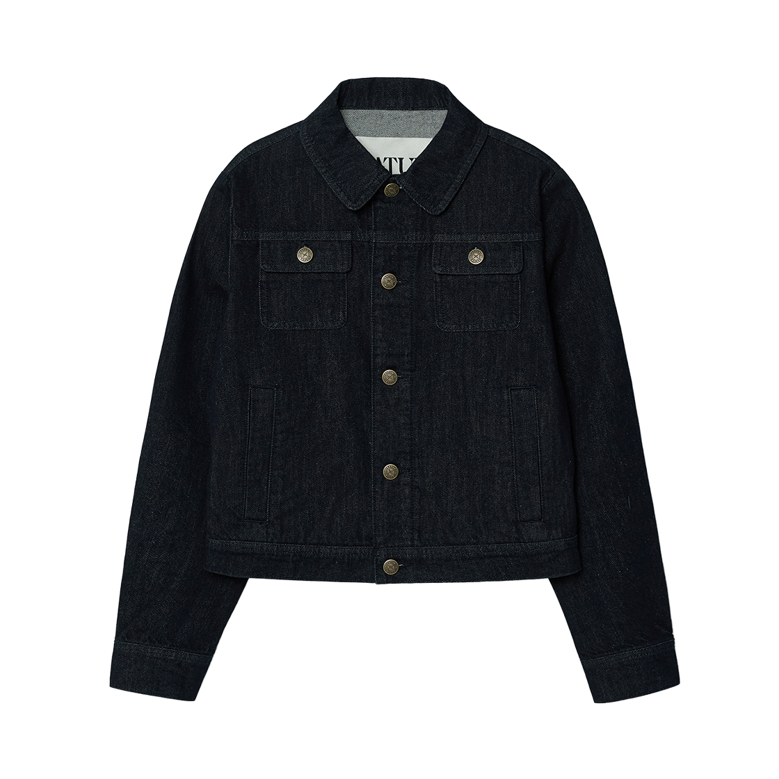 세터 우먼 클래식 논페이드 데님 트러커 자켓 인디고(SATUR W Classic Nonfade Denim Trucker Jacket Indigo)