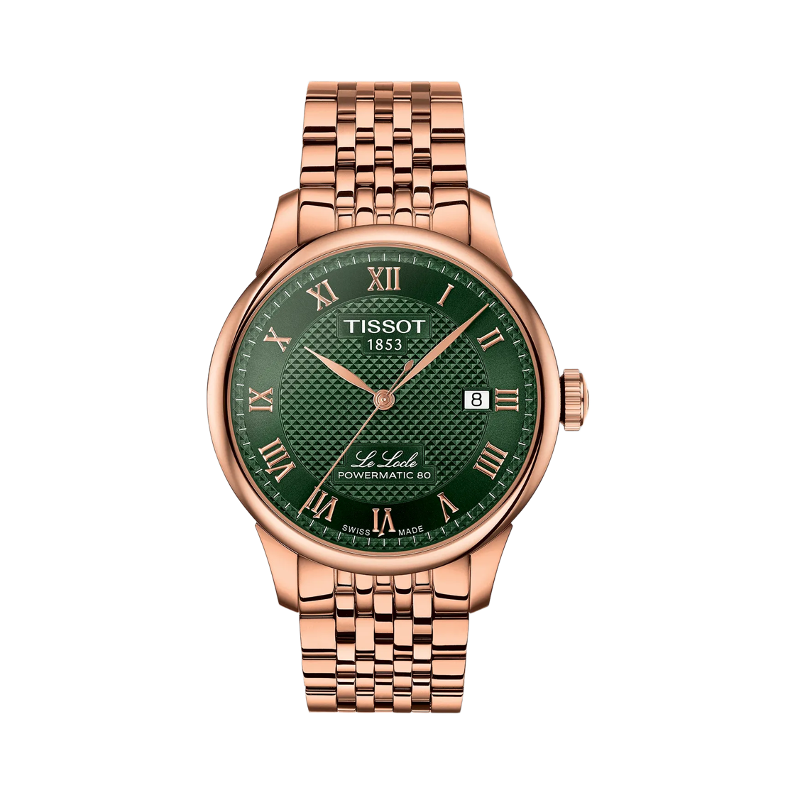 티쏘 르로끌 오토매틱 39.3mm 스테인리스 스틸 그린(Tissot Lelocle Automatic 39.3mm Stainless Steel Green) - 1