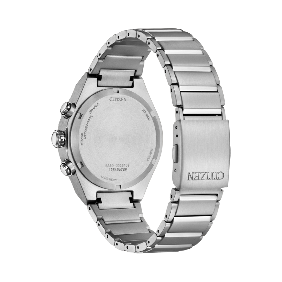 시티즌 젠신 센케이 에코드라이브 41mm 슈퍼 티타늄 실버 블루(Citizen Zenshin Senkei Eco-Drive 41mm Super Titanium Silver Blue) - 2