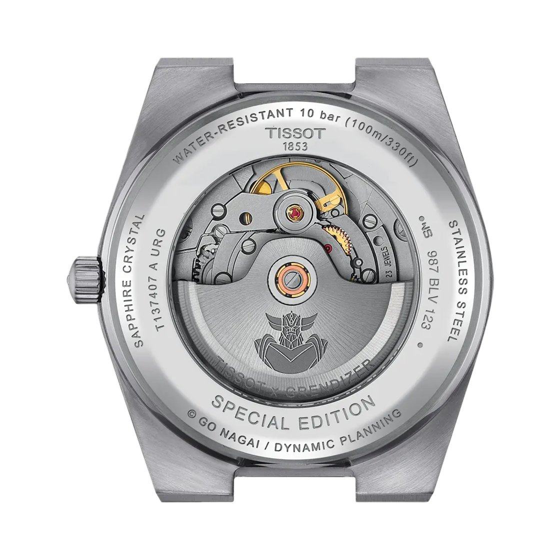 티쏘 PRX UFO 로봇 그랜다이저 오토매틱 40mm 스테인리스 스틸 블루(Tissot PRX UFO Robot Grendizer Automatic  40mm Stainless Steel Blue) - 2