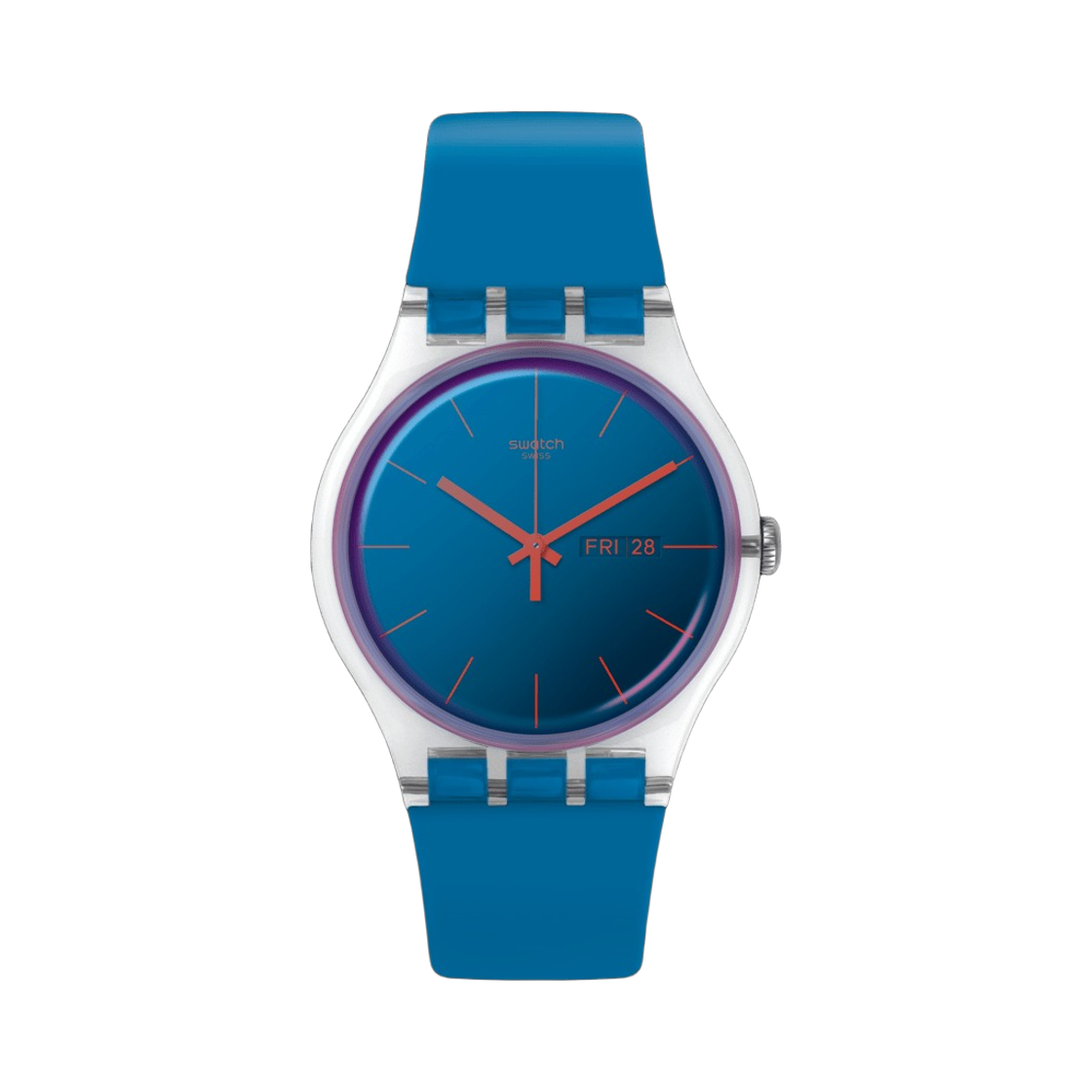 SO29K702 Swatch Polablue 41mm Quartz Blue