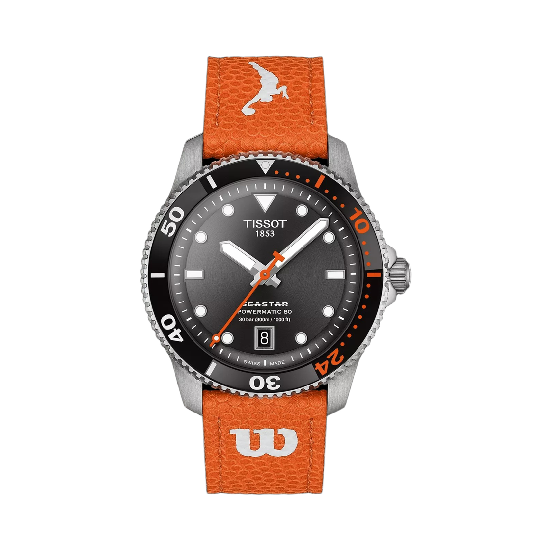 T1208071705100 Tissot Seastar Wilson WNBA Automatic 40mm Stainless Steel Black