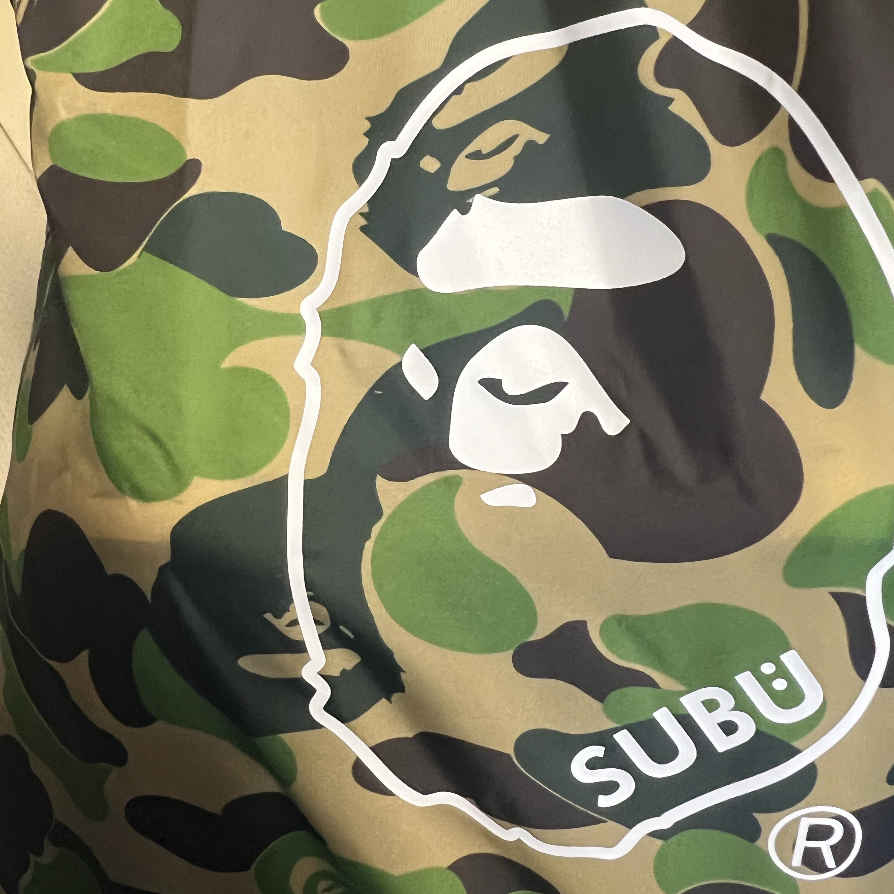 Subu x BAPE Puffer Sandals Black 착용 스타일 - 1