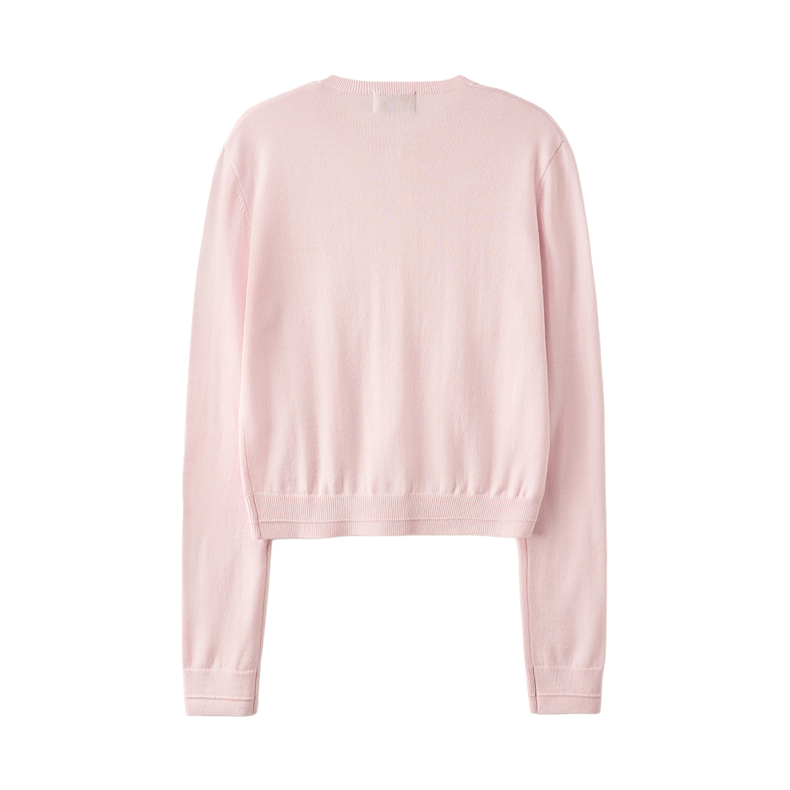 세터 우먼 로렌 베이직 크루넥 파인 가디건 핑크(SATUR W Loren Basic Crewneck Fine Cardigan Pink) - 2
