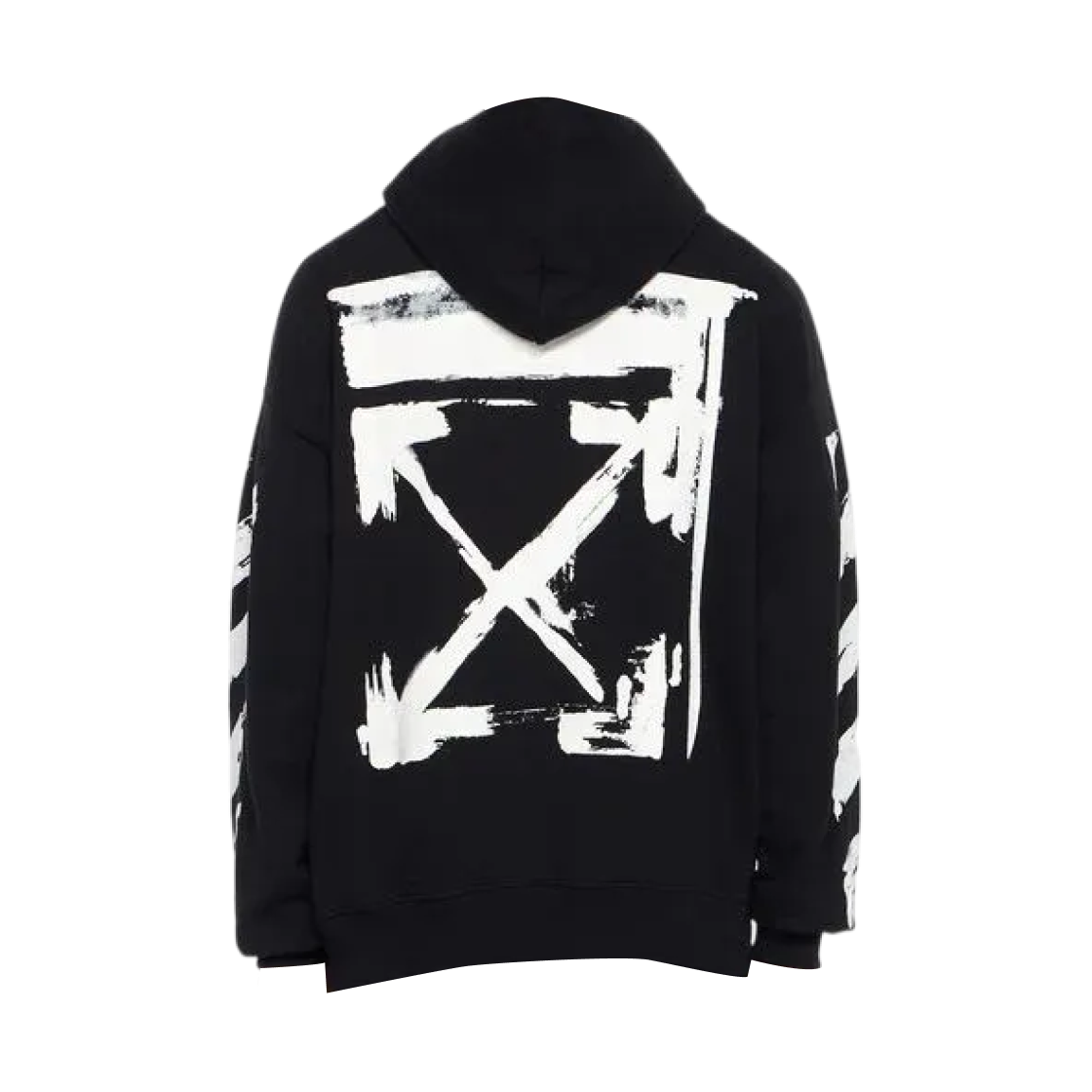 오프화이트 잉크 애로우 스케이트 후드 블랙 화이트(Off-White Ink Arrow Skate Hoodie Black White) - 2