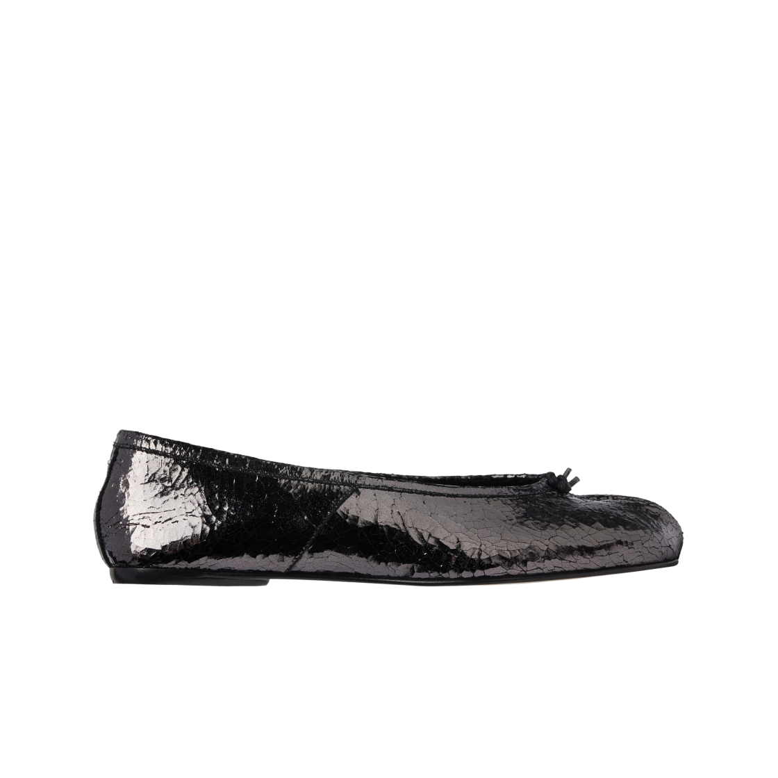 S58WZ0130P5016T8001 (W) Maison Margiela Tabi Broken Mirror New Ballerinas Dark Grey