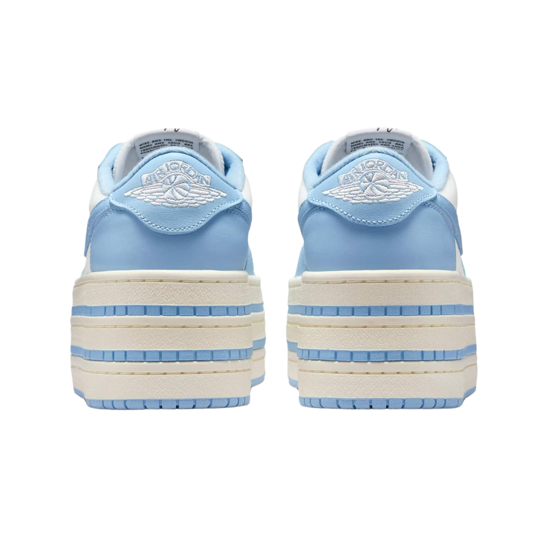 (W) 조던 1 트리플 스택 싸이킥 블루 화이트((W) Jordan 1 Triple Stack Psychic Blue White) - 3