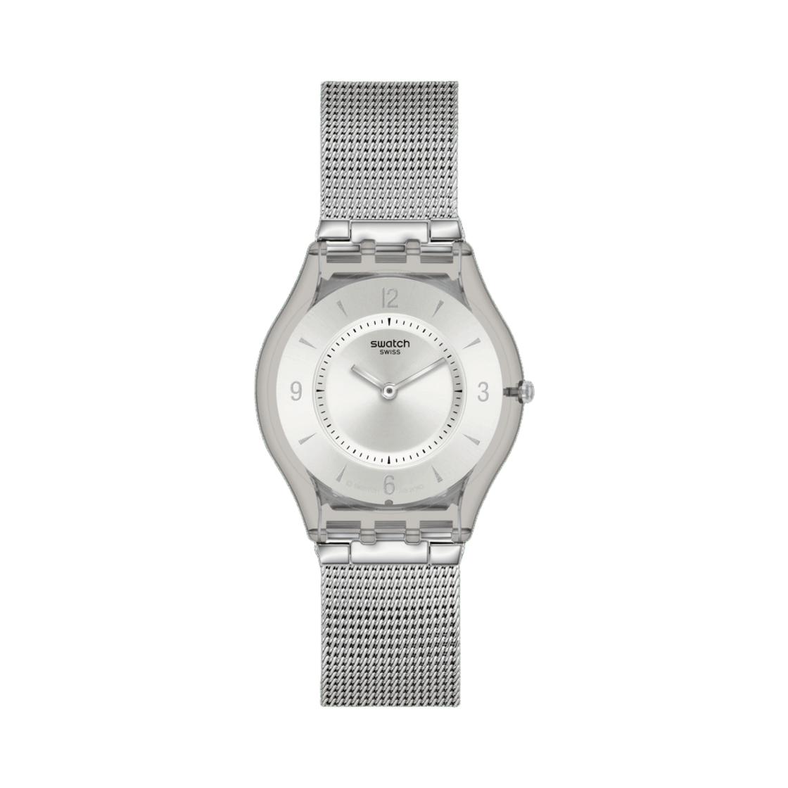 스와치 메탈 니트 34mm 쿼츠 실버(Swatch Metal Knit 34mm Quartz Silver) - 1