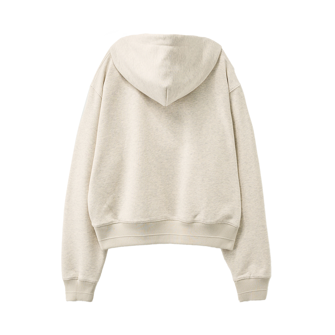 세터 우먼 로렌 스몰 로고 리벳 후드 티셔츠 오트밀(SATUR W Loren Small Logo Rivet Hoodie Oatmeal) - 2