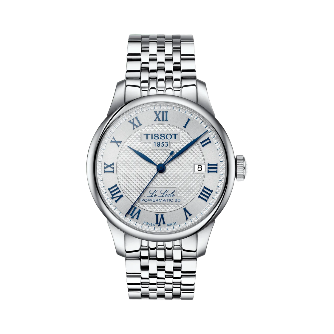 T0064071103303 Tissot Lelocle Powermatic 80 39.3mm 20th Anniversary Stainless Steel Silver