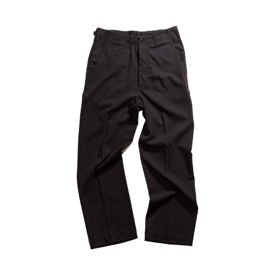 254-WOT-BLP-bk HEYSTE Wool Officer Trouser Black