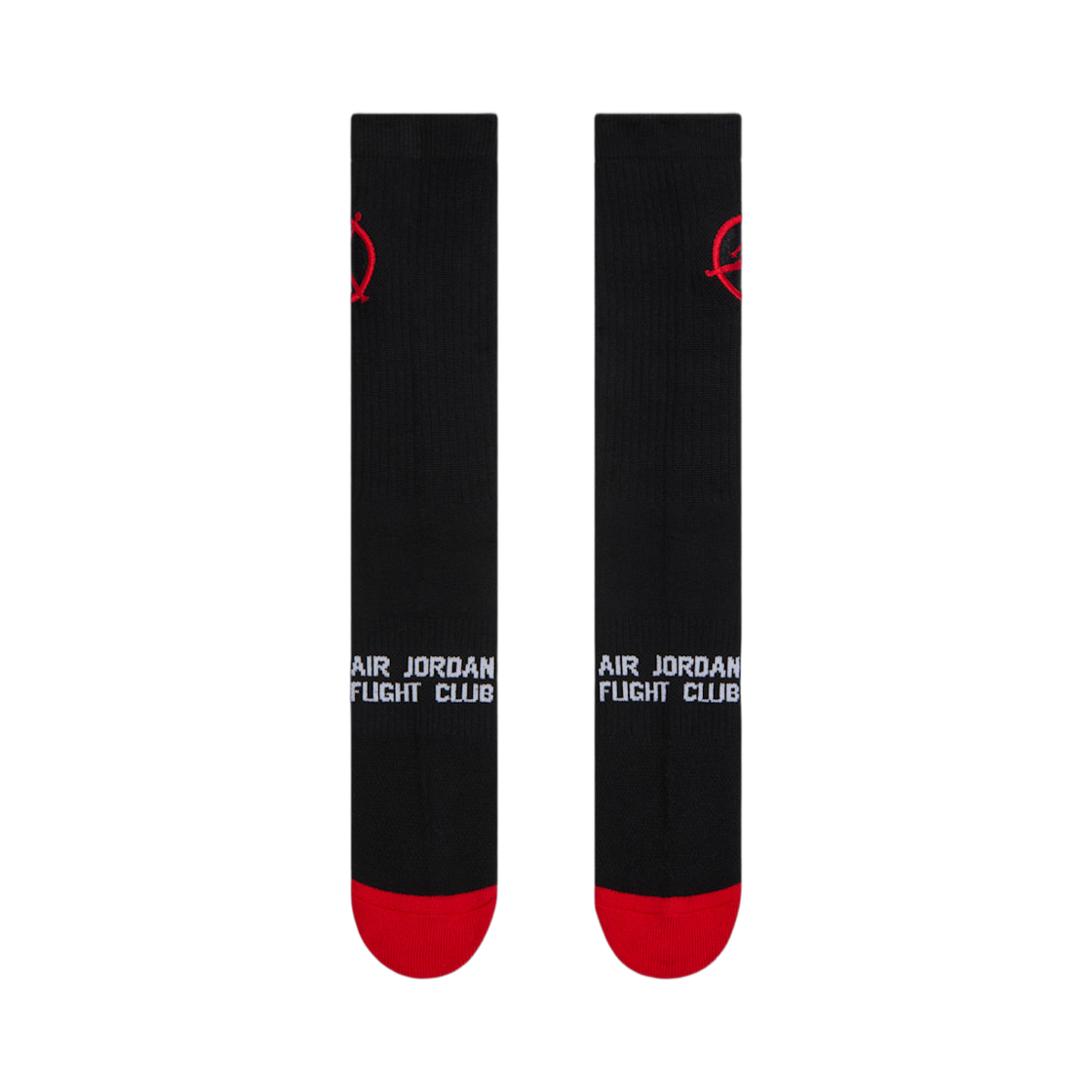 조던 플라이트 클럽 쿠션 크루 삭스 블랙 유니버시티 레드(Jordan Flight Club Cushioned Crew Socks Black University Red) - 2
