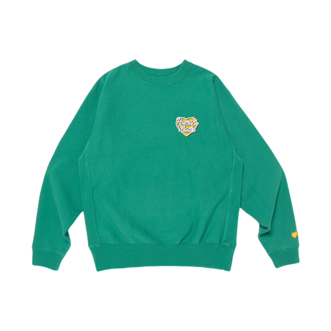 HM30CS031 Human Made Heavyweight Sweatshirt Green