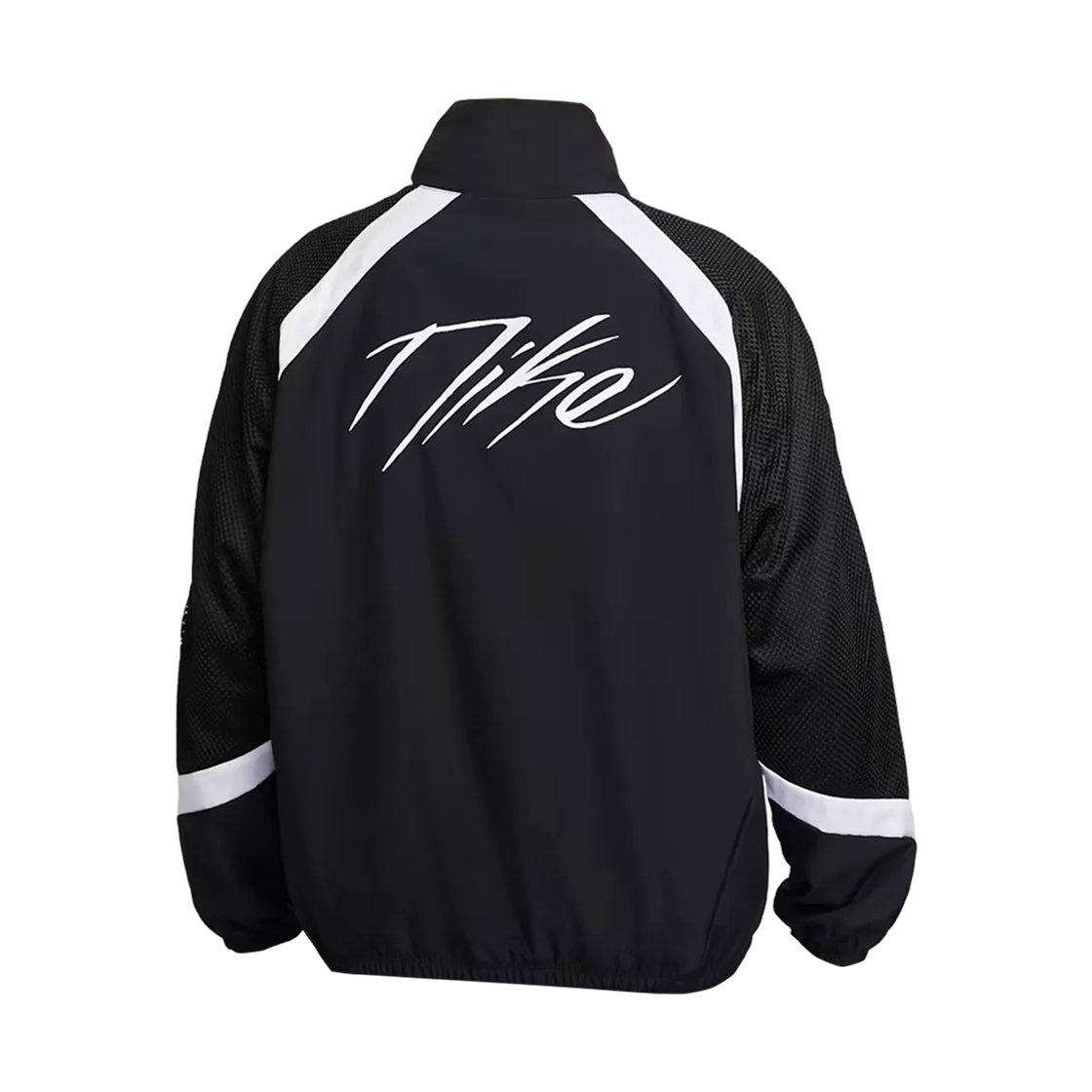나이키 아이콘 우븐 베스킷볼 자켓 블랙 화이트 - 아시아(Nike Icon Woven Basketball Jacket Black White - Asia) - 2