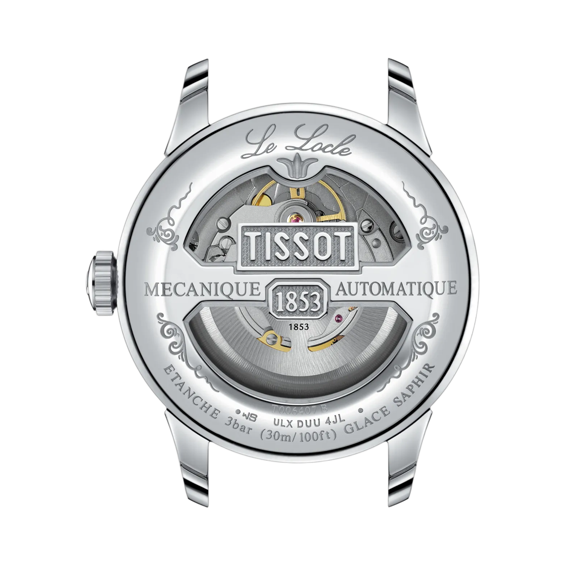 티쏘 르로끌 파워매틱 80 39.3mm 스테인리스 스틸 블루(Tissot Lelocle Powermatic 80 39.3mm Stainless Steel Blue) - 2