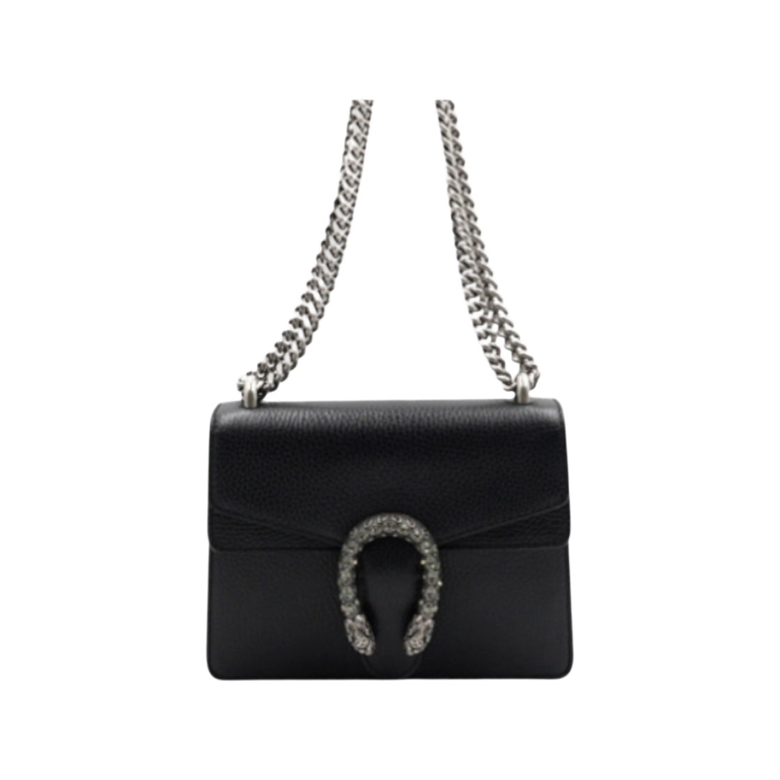 구찌 421970블랙 디오니서스 미니 체인 숄더백 겸 크로스백 aa52528(Gucci Dionysus Mini Chain Shoulder Bag in Black) - 1