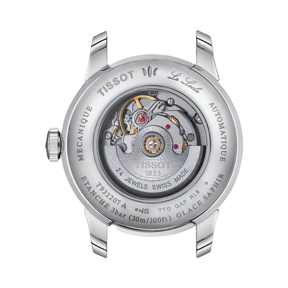 티쏘 르로끌 오토매틱 29mm 스테인리스 스틸 실버 다이아몬드 & 18K 로즈 골드 베젤(Tissot Lelocle Automatic 29mm Stainless Steel Silver Diamond & 18K Rose Gold Bezel) - 2