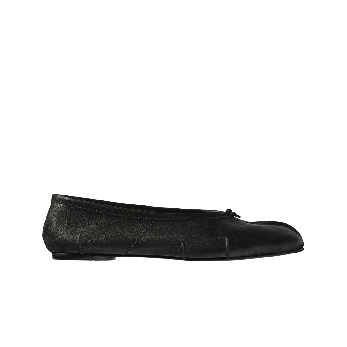 (W) 메종 마르지엘라 타비 뉴 발레리나 블랙((W) Maison Margiela Tabi New Ballerina Black)