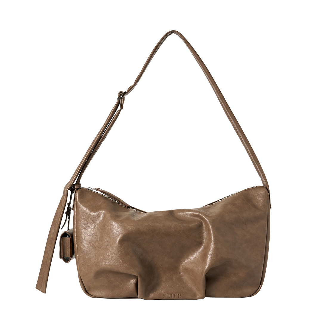 세터 오르타 숄더 백 브라운(SATUR Orta Shoulder Bag Brown)