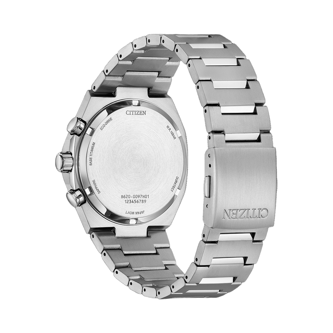 시티즌 젠신 에코드라이브 42.5mm 슈퍼 티타늄 실버 화이트(Citizen Zenshin Eco-Drive 42.5mm Super Titanium Silver White) - 2