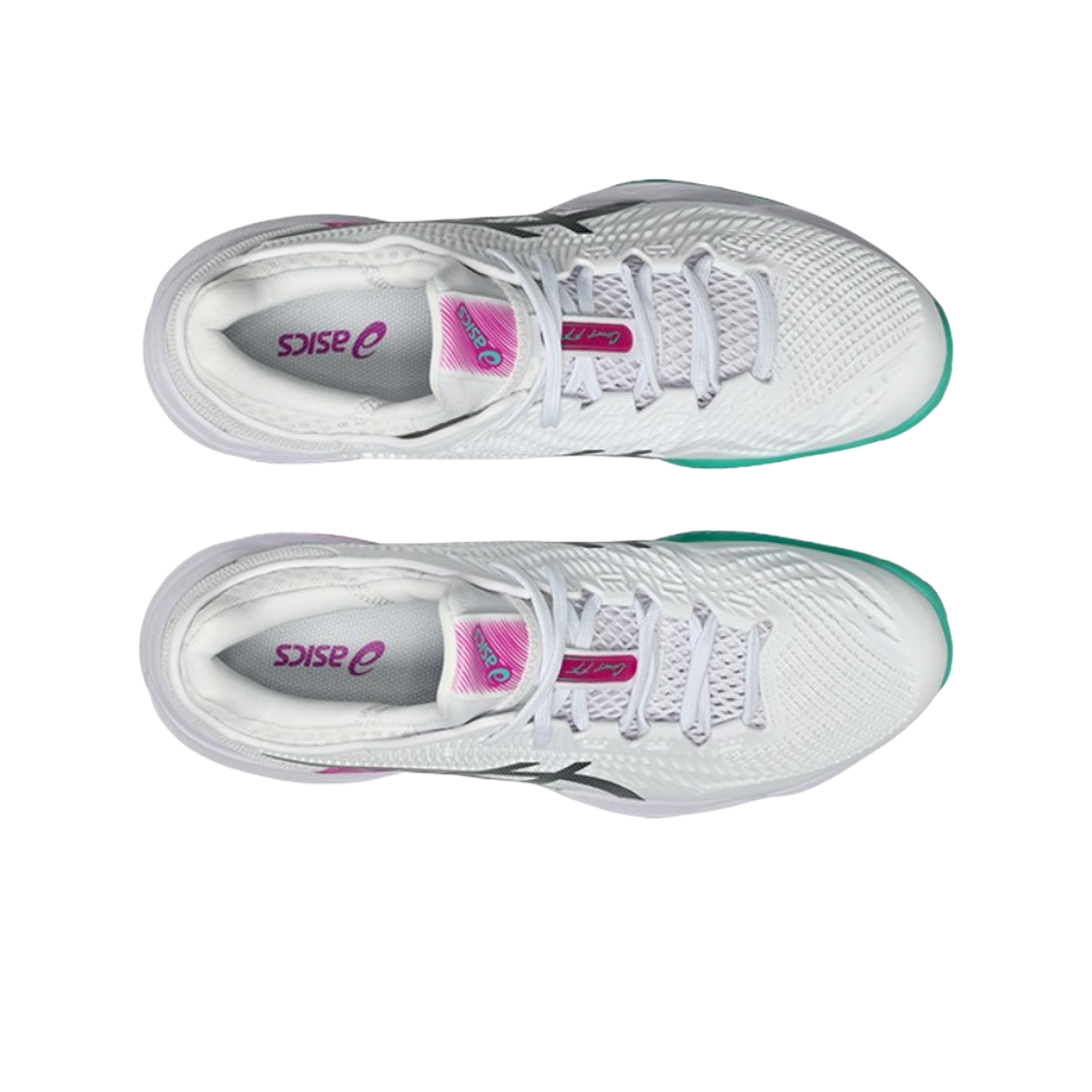 아식스 코트 FF 3 클레이 화이트 디지털 사쿠라(Asics Court FF 3 Clay White Digital Sakura) - 2