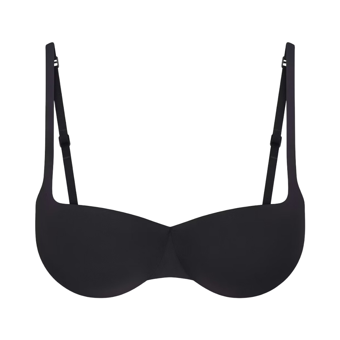 (W) 스킴스 발코넷 푸쉬업 브라 오닉스((W) Skims Balconette Push-Up Bra Onyx)