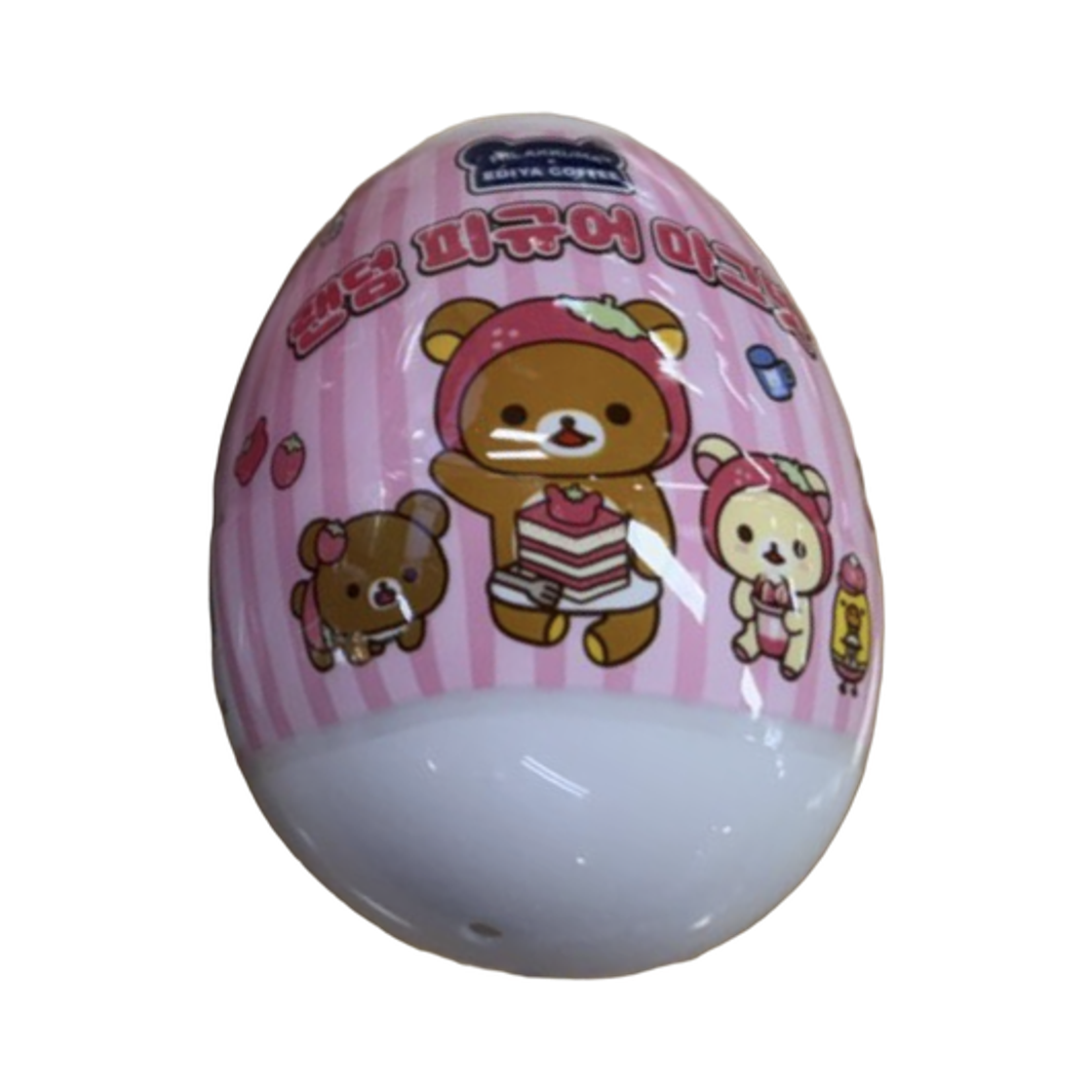 산엑스 x 이디야 리락쿠마 랜덤 피규어 마그넷 미개봉 랜덤박스 (1개입)(San-X x Ediya Rilakkuma Random Figure Magnet Sealed Case (1 Blind Box))