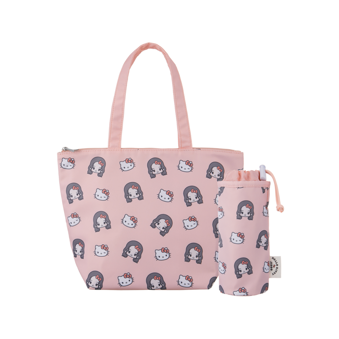 [헬로키티 x 지수] 런치백 세트([HELLO KITTY x JISOO] Lunch Bag Set)