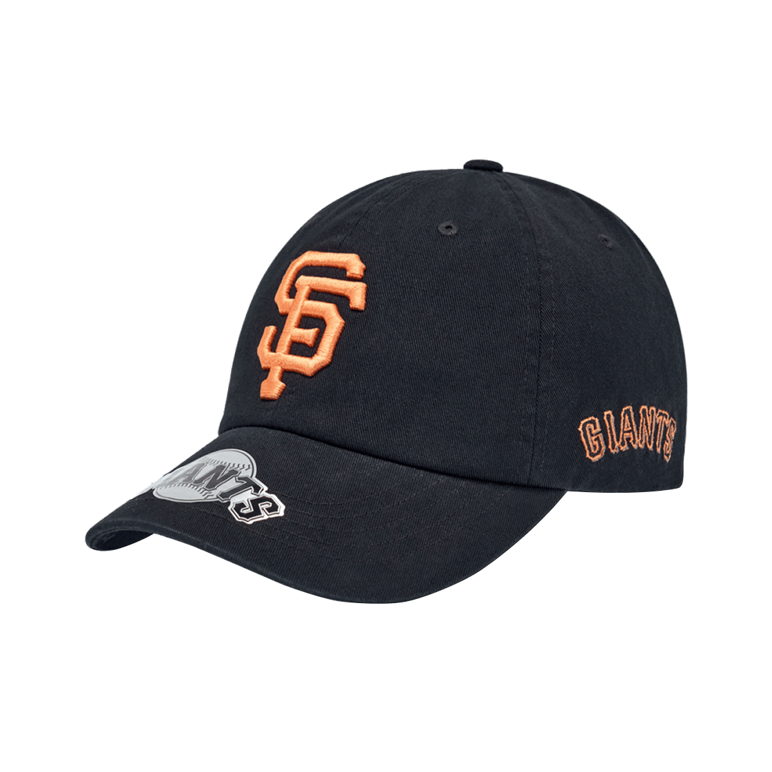 3ACPB245N-14BKS MLB Signature Unstructured Ball Cap San Francisco Giants Black