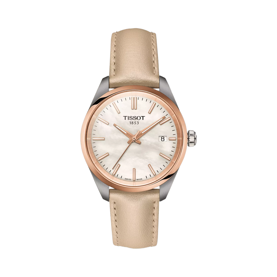 T1502102611100 Tissot PR 100 Quartz 34mm Stainless Steel White