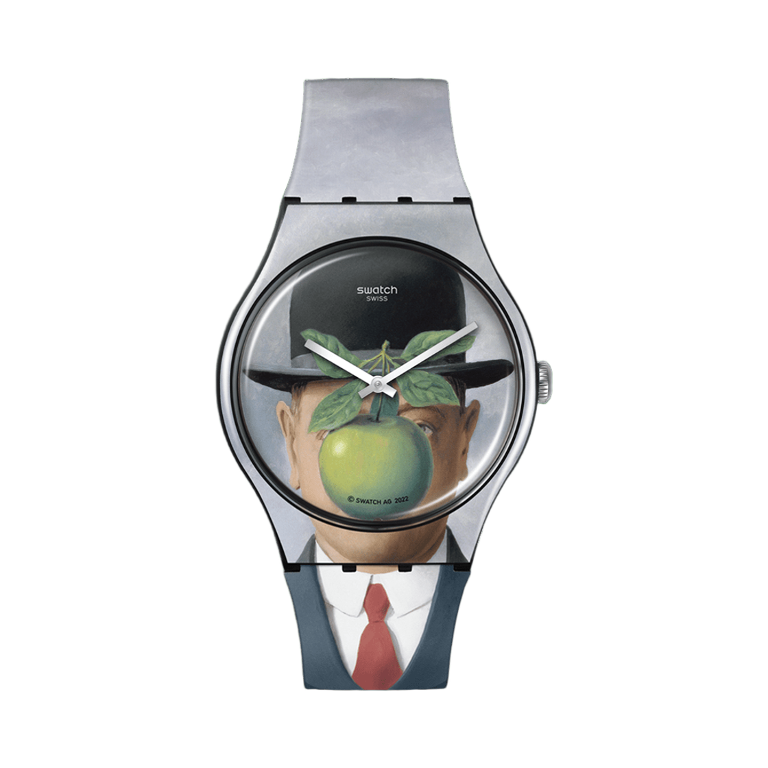 SUOZ350 Swatch x Rene Magritte Le Fils de l'homme 41mm Quartz Multi