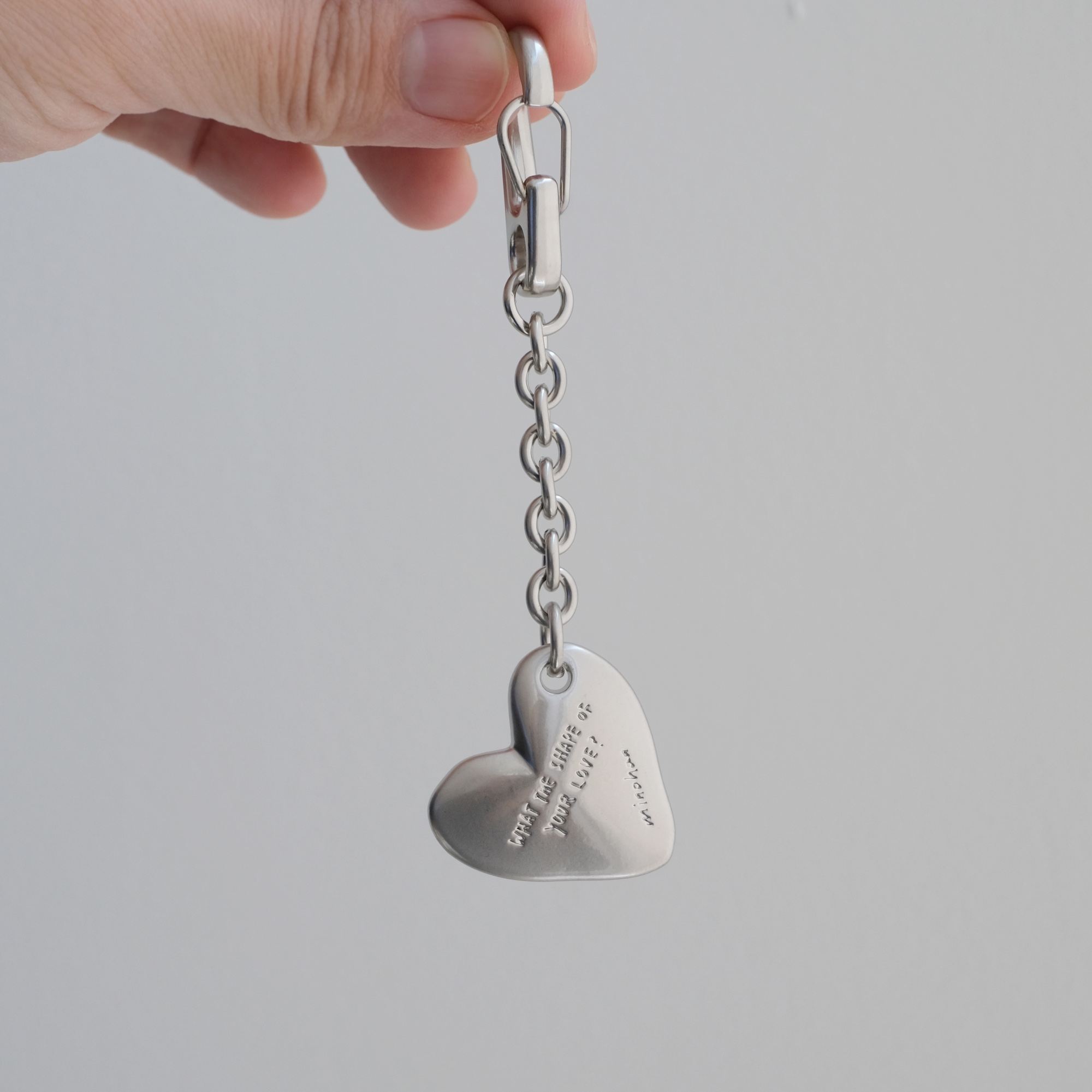 [3% 적립] MINOHAN KOREA TSTL KEYRING 착용 스타일