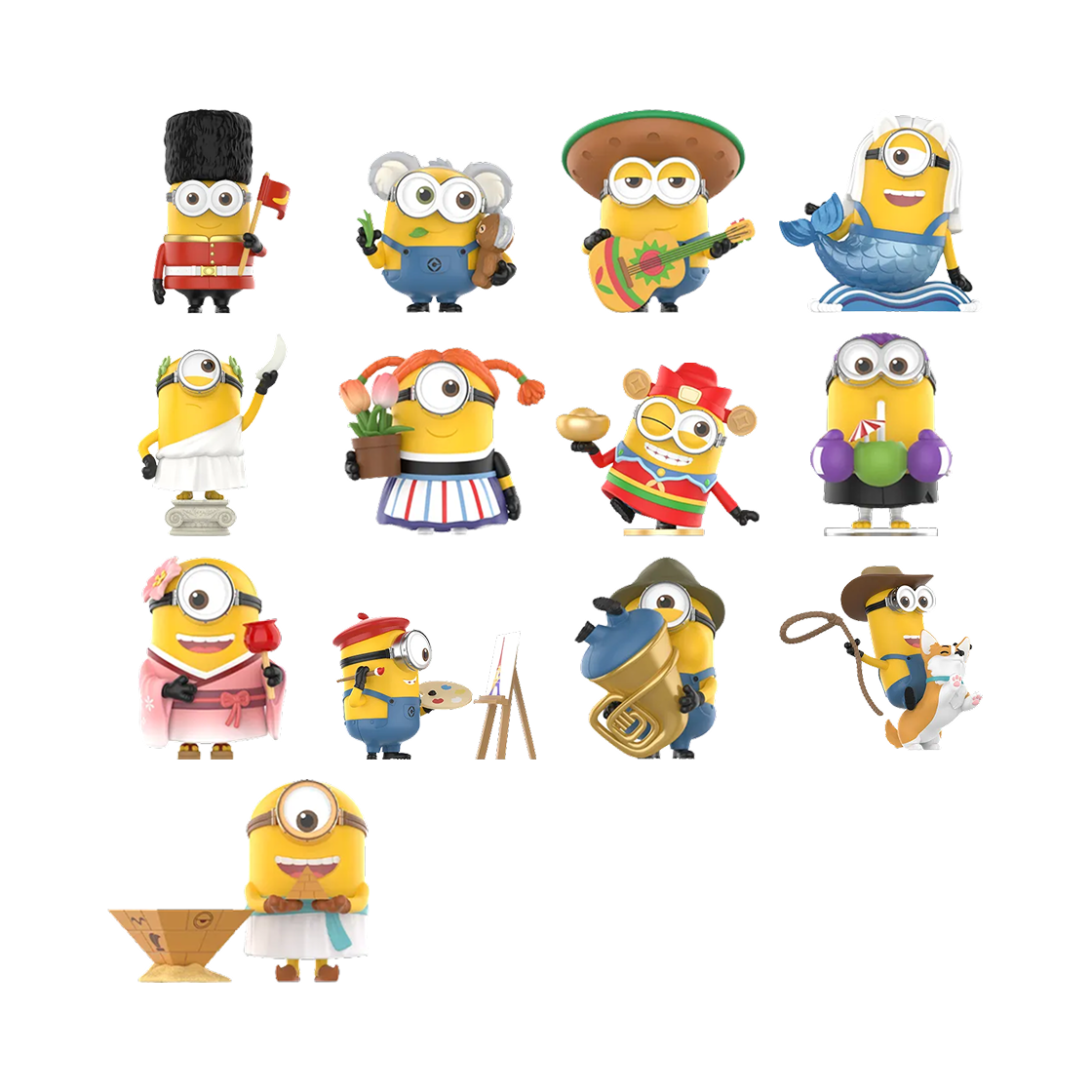 팝마트 미니언즈 벨로 월드 시리즈 미개봉 랜덤박스 (12개입)(Pop Mart Minions Bello World Series Figures Sealed Case (12 Blind Boxes)) - 2