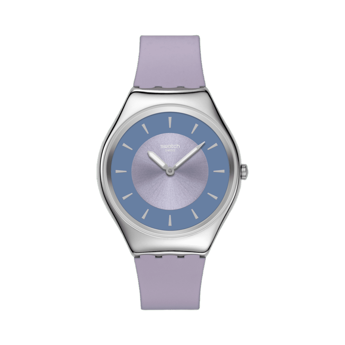 SYXS157 Swatch Lyrically Lavender 38mm Quartz Light Purple