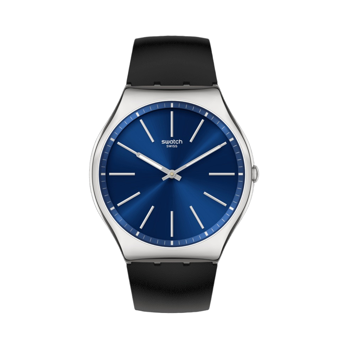 SS07S125 Swatch Formal Blue 42 42mm Quartz Black Blue