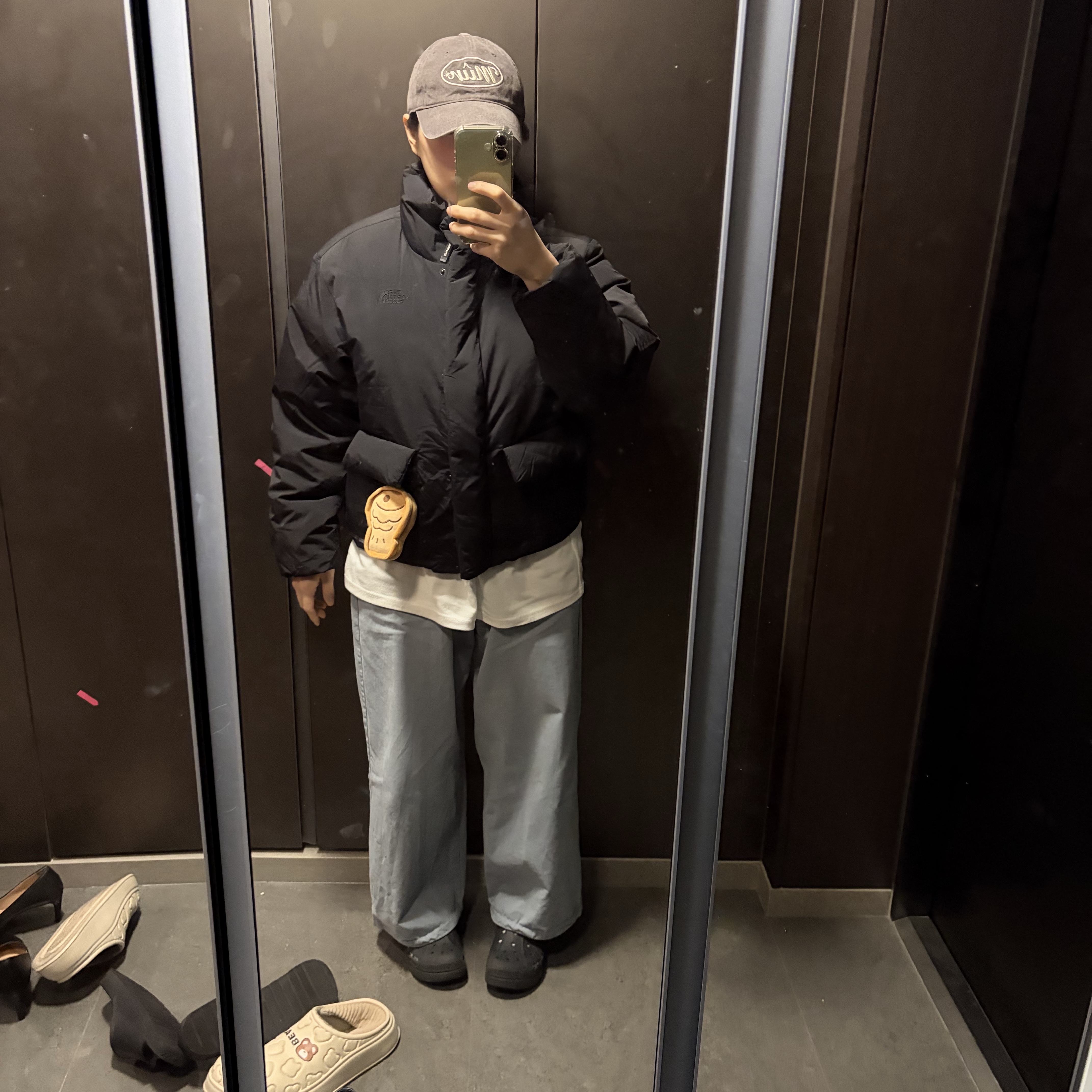 (W) The North Face Bonita Down Jacket RDS Black - 25FW 착용 스타일