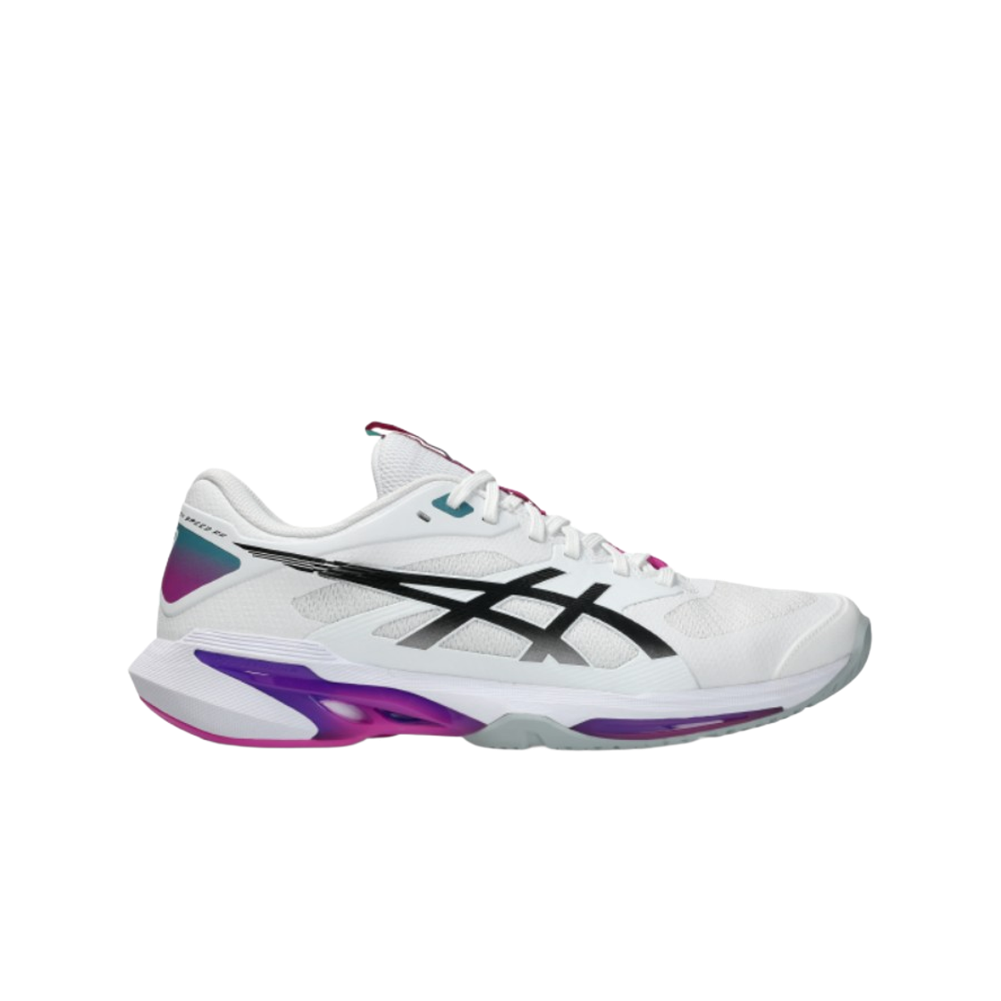 1041A532-101 Asics Solution Speed FF 4 White Digital Sakura