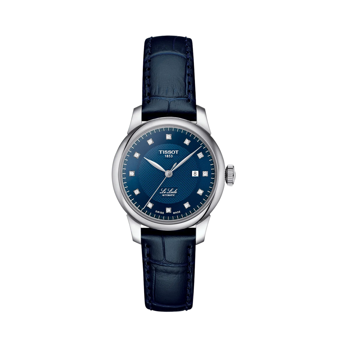 티쏘 르로끌 파워매틱 48 29mm 스테인리스 스틸 블루 다이아몬드(Tissot Lelocle Powermatic 48 29mm Stainless Steel Blue Diamond) - 1