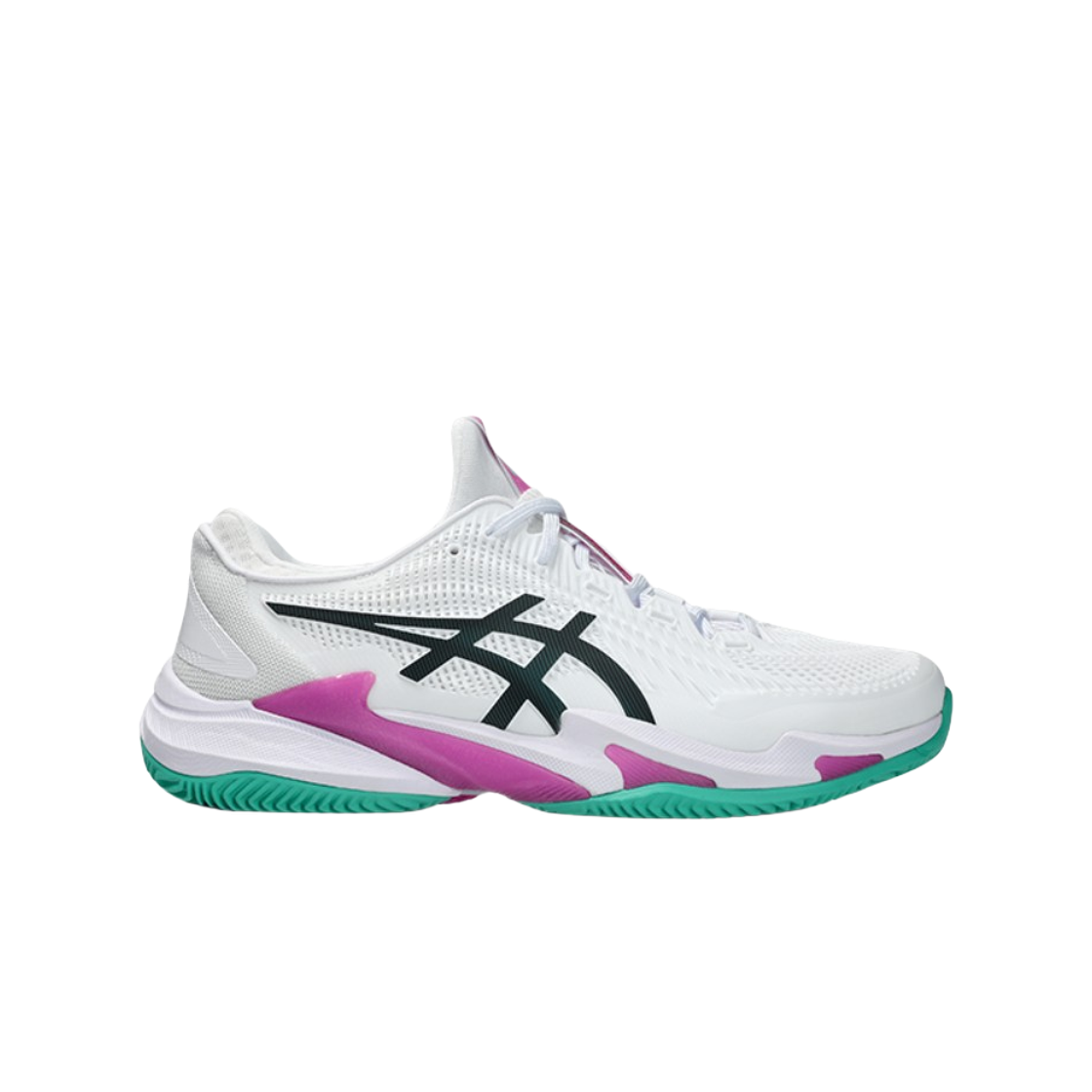 아식스 코트 FF 3 클레이 화이트 디지털 사쿠라(Asics Court FF 3 Clay White Digital Sakura) - 1