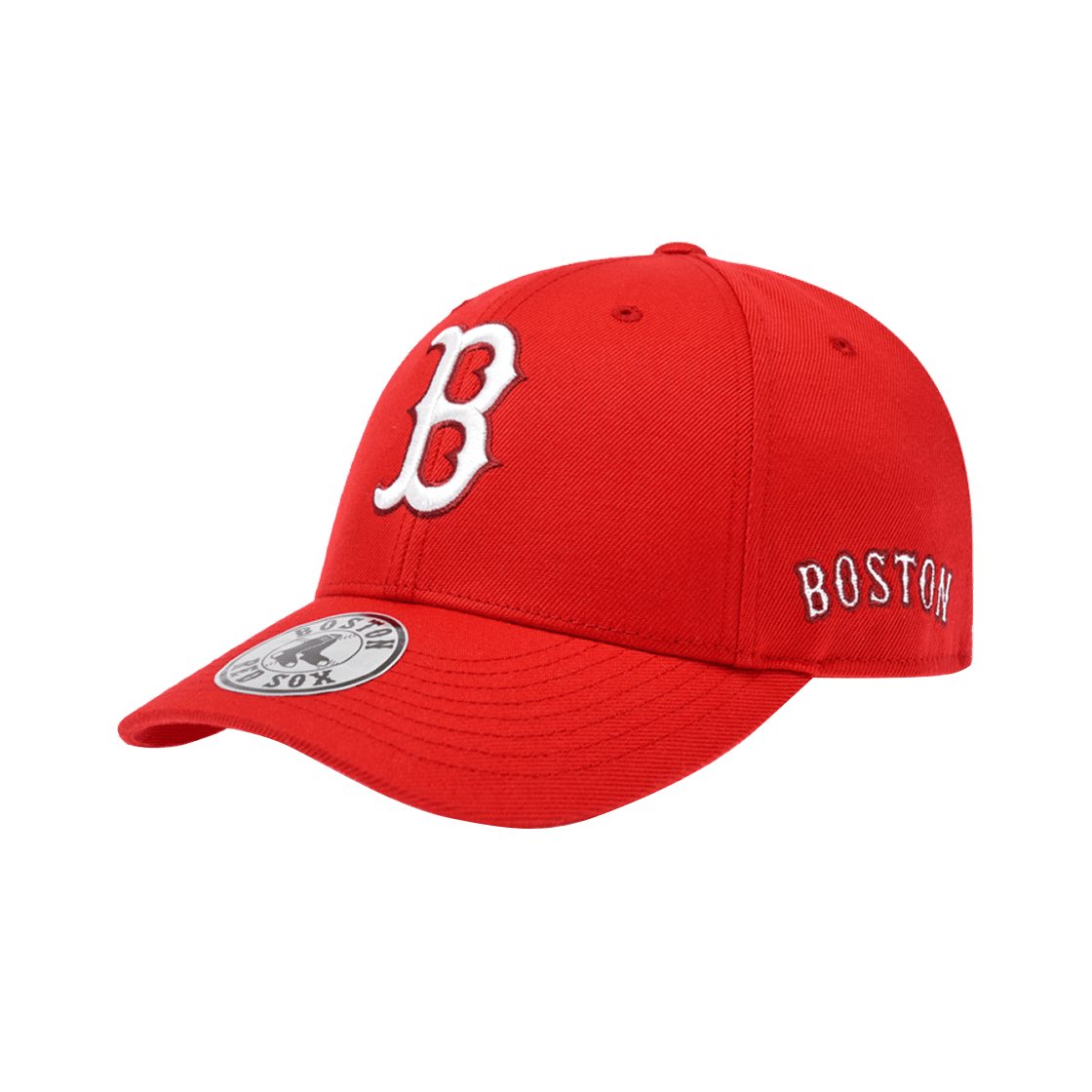 3ACPBB15N-43RDL MLB Signature Structured Ball Cap Boston Red Sox Light Red