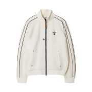 SATUR Essential Lawton Track Zip-up Jacket Cream